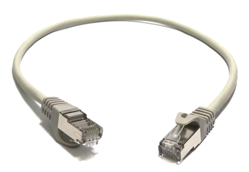 Cat 7 SFTP Patch Cord WT-2333C Grey 0.5m